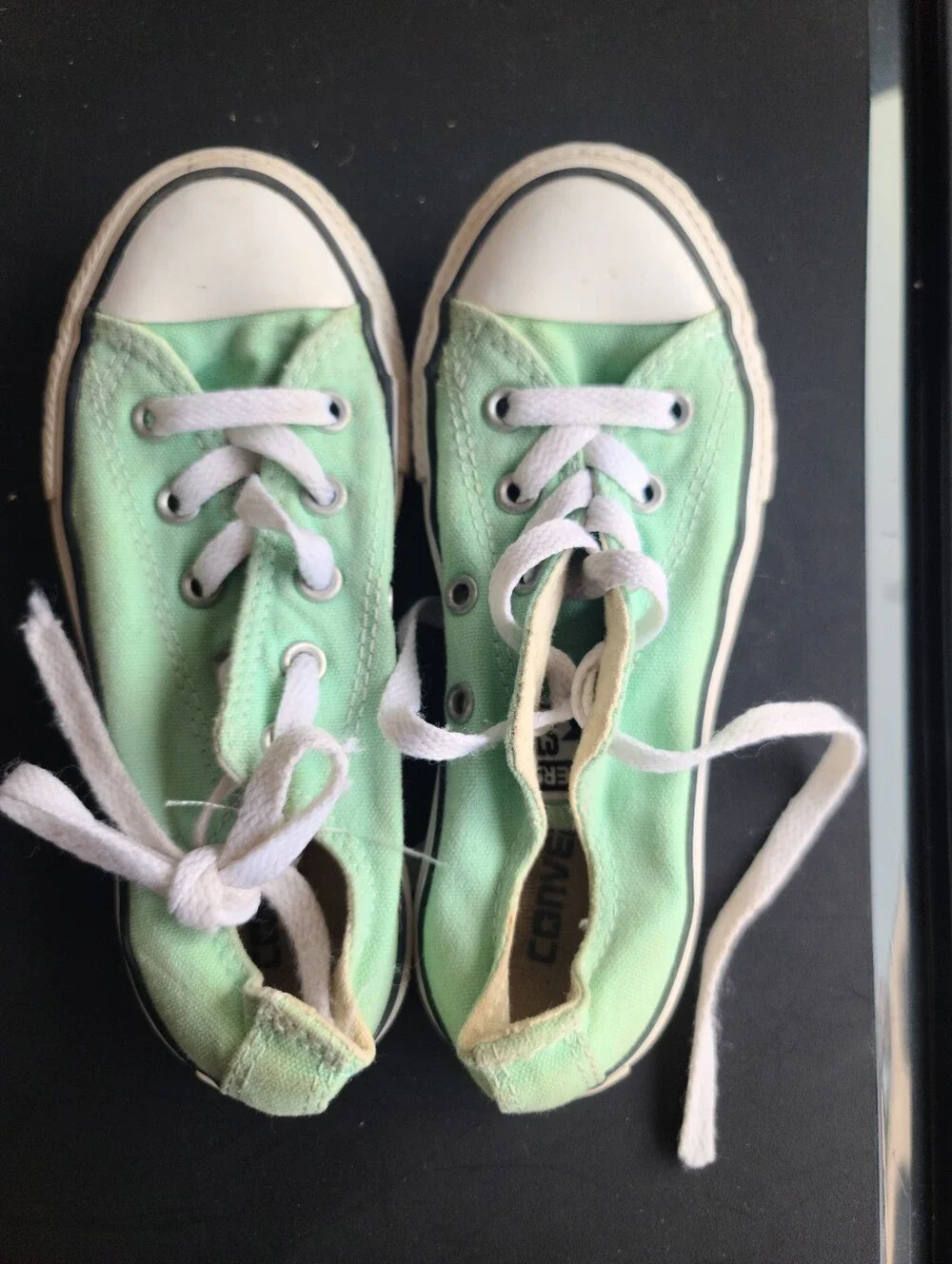 Converse Kids Low Top Sneakers - Mint